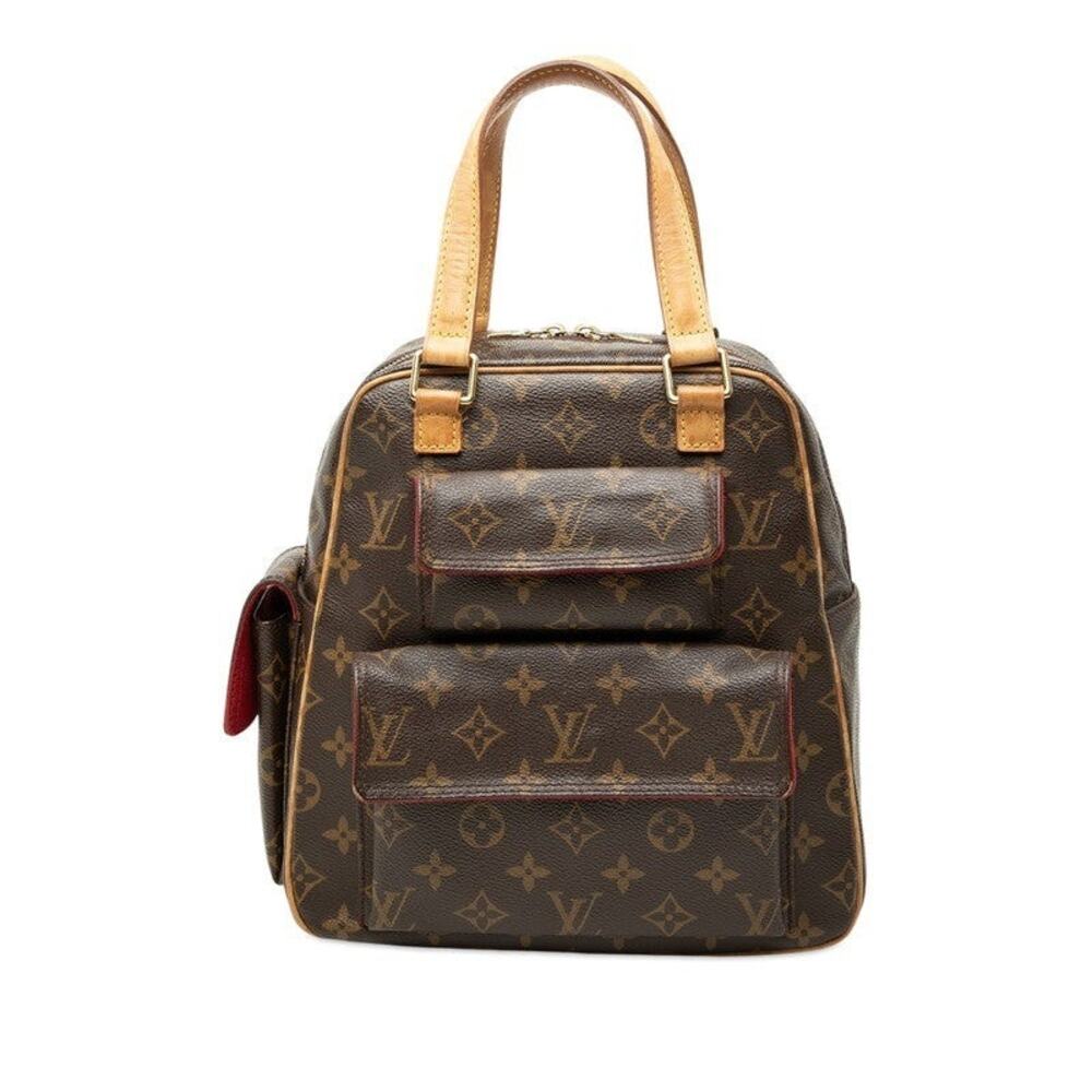 Louis Vuitton Monogram Excentri-Cite Handbag Brown
